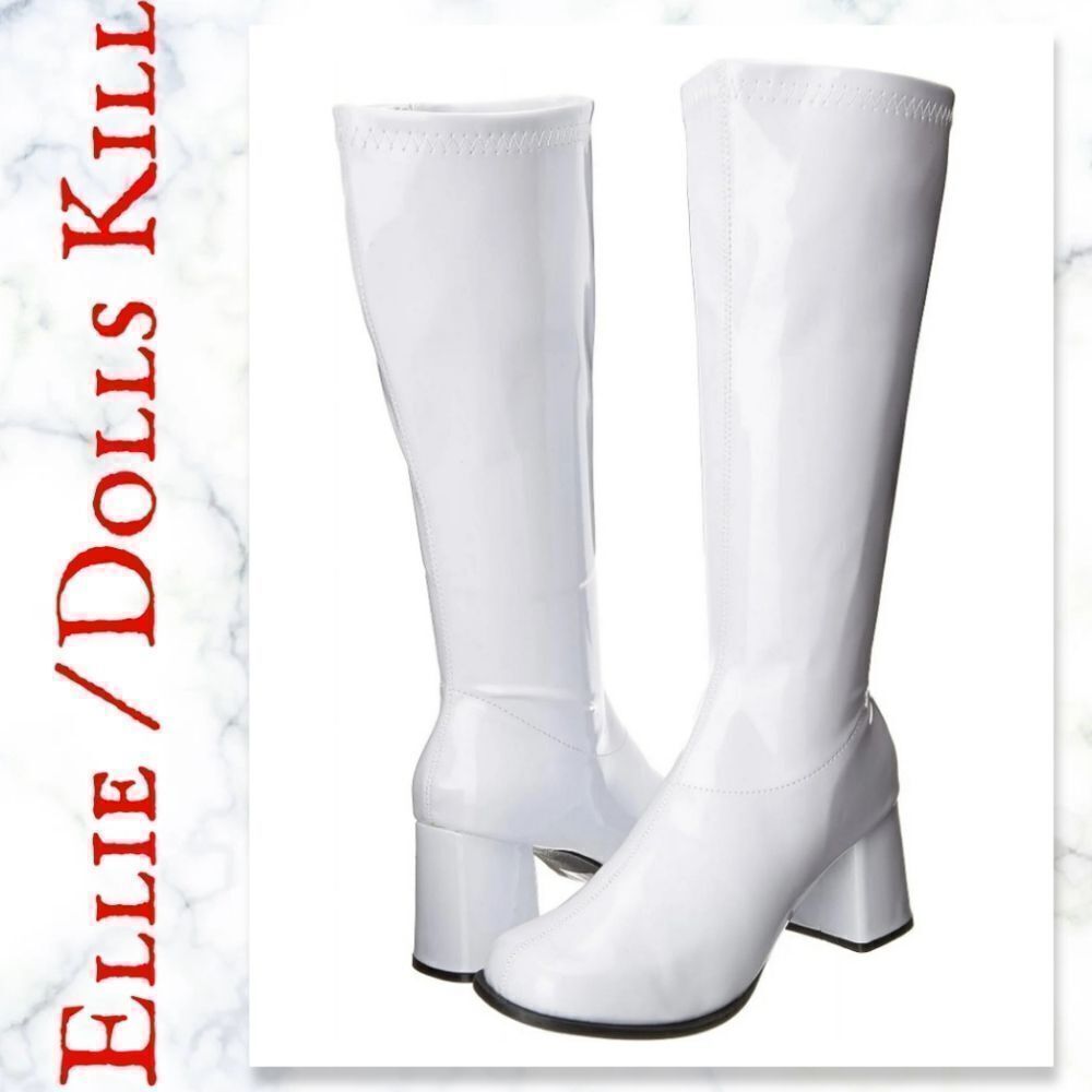 Ellie / Dolls Kill Angel Go-Go Baby Boots NEW without box